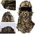 Balaclava Ghillie Folha 3d Camuflada - Imagem 2