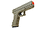 Pistola Airsoft de Mola VG GK-V20 Tan Metal 6mm - Imagem 2