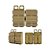 Porta Mag 556(m4) Rígido Duplo Modular - TAN - Imagem 1