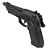 Pistola Airsoft GBB Beretta M92 TAG Savage Full Metal e Full Auto - Imagem 4