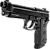 Pistola de Pressão CO2 PT92 Full Metal Blowback 4,5 mm - Imagem 4