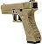 Pistola de Airsoft Green Gas Rossi V17 TAN GBB 6 mm - Imagem 4