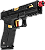PISTOLA AIRSOFT R17 CUSTOM GOLD GAS BLOWBACK 6,0MM - Imagem 7