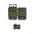 Porta Mag 556(m4) Rígido Duplo Modular - VERDE - Imagem 1