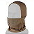 Máscara balaclava tático Microfibra meia face Proteção boca - Proteção UV - Imagem 4