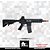 RIFLE AIRSOFT GR16 CQW RUSH BLOWBACK - G&G - Imagem 5