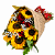 Buquê Girassol e Rosas - Imagem 3