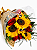 Buquê Girassol e Rosas - Imagem 1