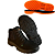BOTA DE SEGURANÇA ECOSAFETY PS136-AB BICO DE AÇO COURO NOBUCK + PALMILHA ANATÔMICA - Imagem 1