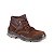 BOTA DE SEGURANÇA BRACOL 4045BAEN4400LL COURO NOBUCK CAFÉ BICO PVC C.A 40872 - Imagem 2