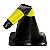 CONE FLEXIVEL PLASTCOR 50CM PLT2 REFLETIVO PVC PRETO - Imagem 3