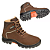 BOTA DE SEGURANÇA MARLUVAS 75BPR29-MSMC BICO DE PVC COURO NOBUCK MARROM CLARO CA 41370 - Imagem 2