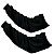 MANGOTE MONDIAL SAFETY  HELANCA MANGA LONGA PRETO CA 47587 - Imagem 1