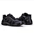 SAPATO DE SEGURANÇA ESTIVAL HB60001S1AB ALL BLACK BICO DE PVC COURO CA 47823 - Imagem 2