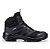 BOTA DE SEGURANÇA ESTIVAL HB70001S1AB ALL BLACK BICO DE PVC COURO CA 47843 - Imagem 2