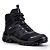 BOTA DE SEGURANÇA ESTIVAL HB70001S1AB ALL BLACK BICO DE PVC COURO CA 47843 - Imagem 1