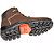 BOTA DE SEGURANÇA MARLUVAS 75BPR29-MSMC BICO DE PVC COURO NOBUCK MARROM CLARO CA 41370 - Imagem 3