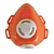 RESPIRADOR 1/4 FACIAL PLASTCOR COM 1 FILTRO INCLUSO VO/GA CA 39428 - Imagem 1