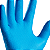 LUVA NITRIL HANDEX AMBIGRIP AZUL CAIXA C/ 25 PARES CA 49944 - Imagem 4