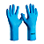 LUVA NITRIL HANDEX AMBIGRIP AZUL CAIXA C/ 25 PARES CA 49944 - Imagem 3