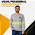 KIT COM 5 CAMISETAS MANGA LONGA COM FAIXA REFLETIVA K2M PERSONALIZADAS - Imagem 4