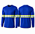 KIT COM 5 CAMISETAS MANGA LONGA COM FAIXA REFLETIVA K2M PERSONALIZADAS - Imagem 7