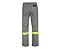CALÇA NR10 RISCO 2 VINILSEG CINZA COM REFLETIVO AMARELO CA 50305 - Imagem 2