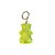 Pingente Urso Gummy Amarelo Folheado Ouro Amarelo 18k - Imagem 1