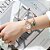Relógio feminino  Bracelet  pulseira de malha Gaiety - Imagem 2