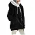 Casaco de blusa de frio feminino com zíper - Imagem 5