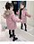 Casaco infantil peluciado de inverno de orelhas - Imagem 19