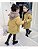Casaco infantil peluciado de inverno de orelhas - Imagem 11