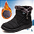 Bota de neve impermeável feminina forrada - Imagem 1