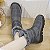 Botas de neve impermeáveis para mulheres, botas de pelúcia falsa, tamanho positivo, sapatos de algodão quente antiderrapantes, inverno, 2023 - Imagem 10