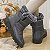 Botas de neve impermeáveis para mulheres, botas de pelúcia falsa, tamanho positivo, sapatos de algodão quente antiderrapantes, inverno, 2023 - Imagem 4