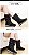 Botas de neve com plataforma pelúciada grossa  impermeável cano alto - Imagem 12
