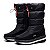 Botas de neve com plataforma pelúciada grossa  impermeável cano alto - Imagem 1