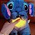 Stitch Baby Brinquedo De Pelúcia Musical com luz - Imagem 1
