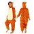 Pijama de flanela Stitch Unicórnio Kigurumi dinossauro - Imagem 8