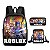 Mochila Roblox Anime Cartoon infantil - Imagem 7