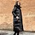 Jaqueta casaco longo tipo puffer de inverno feminino - Imagem 18