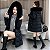 Jaqueta Parka Longa Casaco feminino | Jaqueta de Neve Acolchoado Com Capuz - Imagem 5