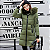Jaqueta Parka moda europa inverno 2025 com gola peluciada - Imagem 11
