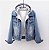 ? Jaqueta Jeans Feminina Forrada com Lã de Carneiro e Capuz — Estilo Quente para o Inverno - Imagem 2