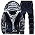 conjunto masculino de moletom grosso forrado ideal baixas temperaturas - Imagem 1
