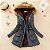 Parka casaco jaqueta feminino forrado com capuz blusa de inverno 2021 - Imagem 2