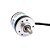 Encoder Incremental 600 Pulsos eixo 6mm Fases AB 5 a 24V NPN - Imagem 2