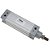Cilindro Pneumático Ø40 mm x 100 mm Curso Dupla Ação ISO 6431 - Imagem 1