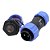 Conector 2 Pinos PD4 Impermeavel Conj Macho e Femea Painel - Imagem 3