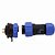 Conector 2 Pinos PD4 Impermeavel Conj Macho e Femea Painel - Imagem 4